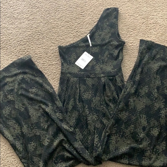 Free People Maya One-Shoulder Jumpsuit - Picture 6 of 8